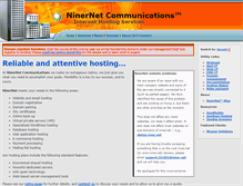 Tablet Screenshot of niner.net